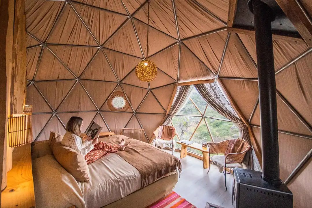 Domo Suite Interior EcoCamp